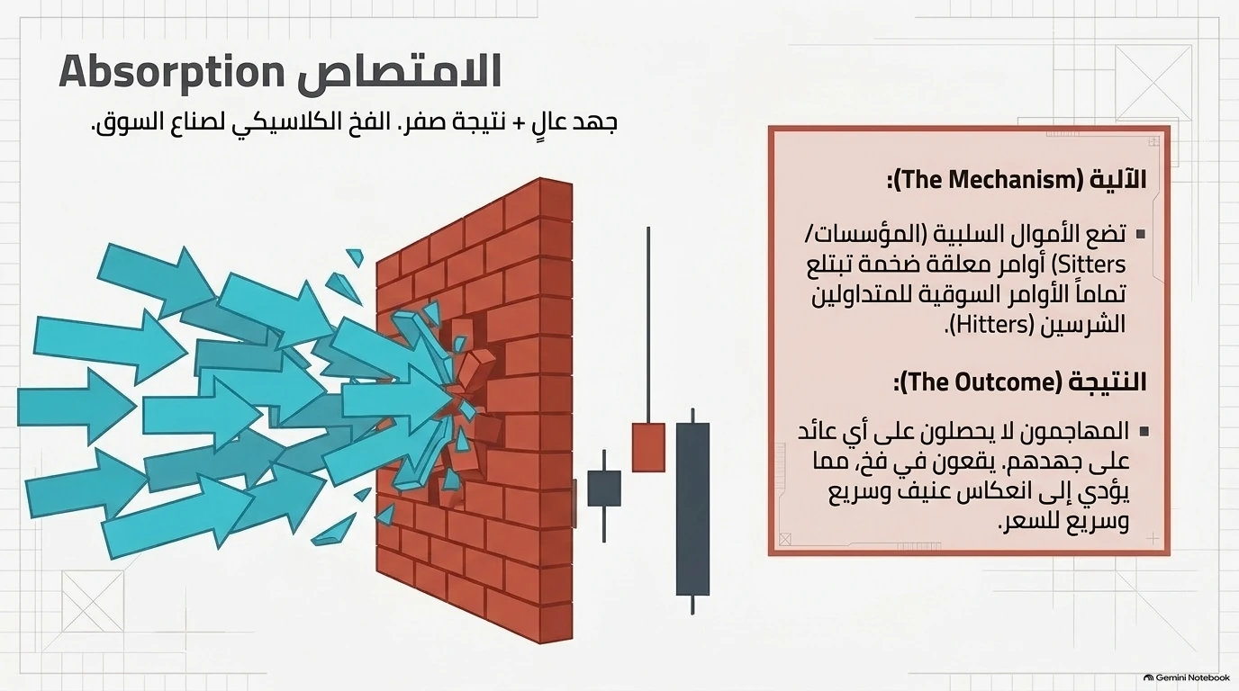 امتصاص تدفق الأوامر